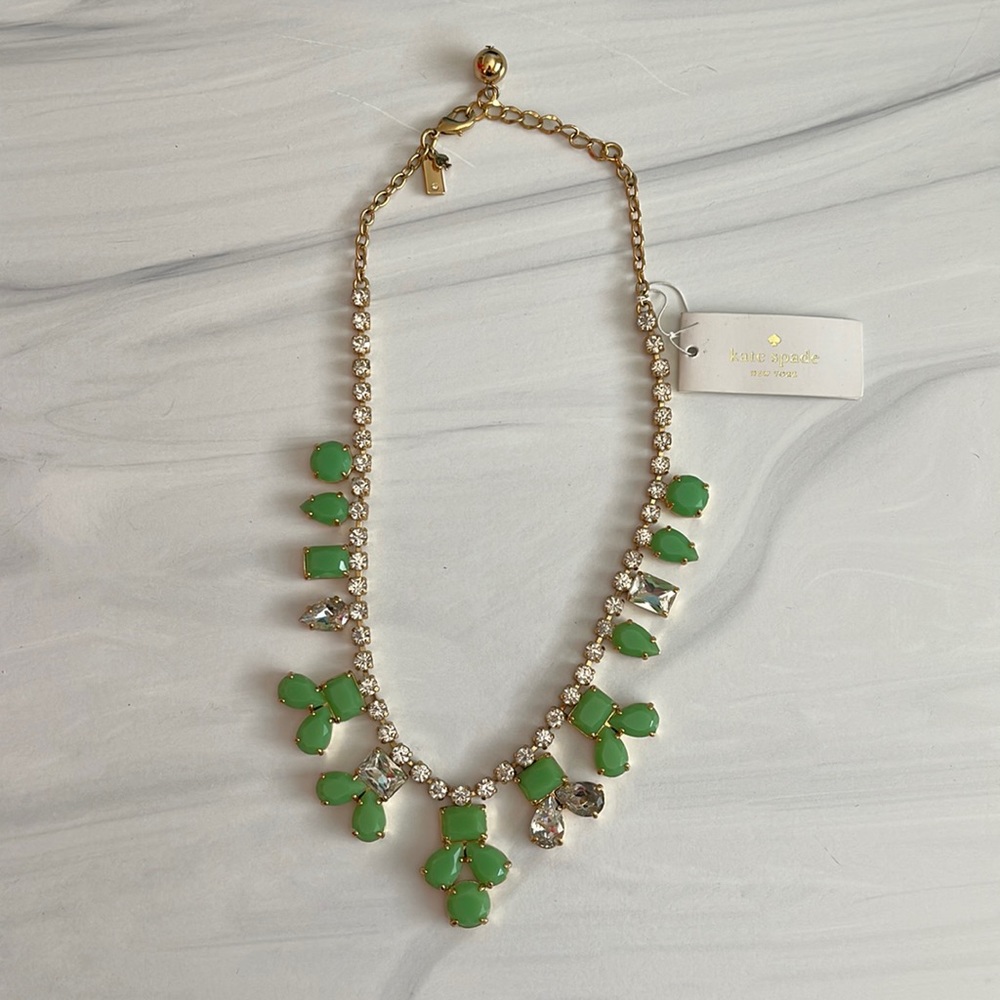 Kate Spade Secret Garden statement necklace